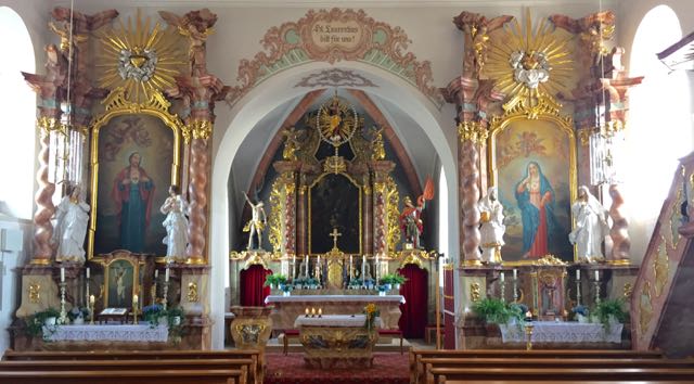 Pfarrkirche St. Laurentius, Grafenkirchen - Innenansicht